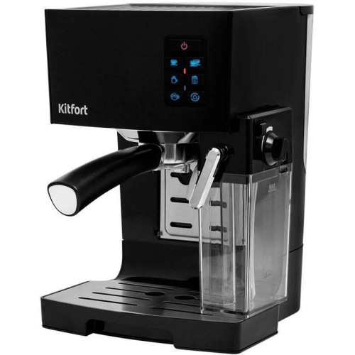 Кофеварка рожковая Kitfort КТ-743 1400Вт черный Кофеварка рожковая Kitfort КТ-743 1400Вт черный