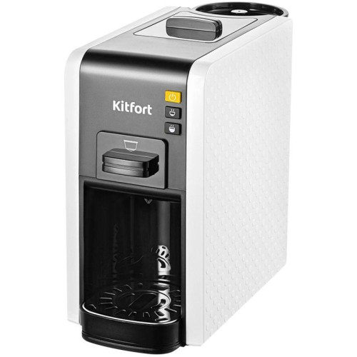 Кофеварка рожковая Kitfort КТ-7467 1100Вт белый/черный