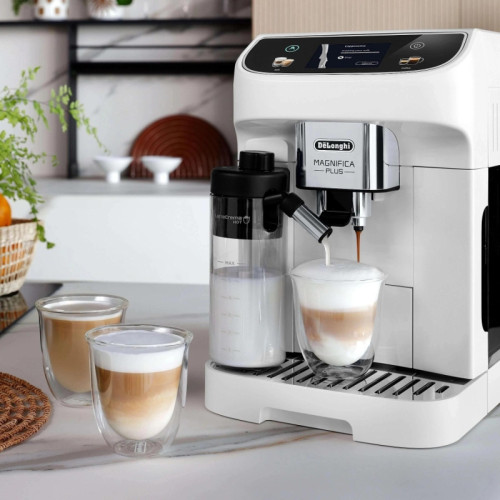 Кофемашина Delonghi Magnifica Plus ECAM320.60.W 1450Вт белый/черный Кофемашина Delonghi Magnifica Plus ECAM320.60.W 1450Вт белый/черный