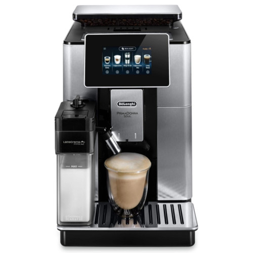 Кофемашина Delonghi Primadonna Soul ECAM610.74.MB 1450Вт черный/серебристый