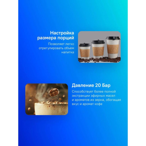 Кофемашина Xiaomi Semi-automatic Espresso Machine 1350Вт серебристый