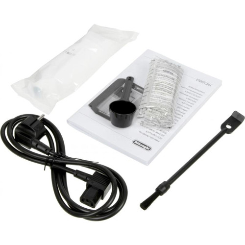 Кофемашина Delonghi Autentica ETAM29.660.SB 1450Вт серебристый/черный