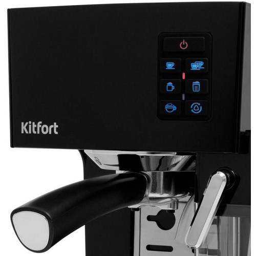 Кофеварка рожковая Kitfort КТ-743 1400Вт черный Кофеварка рожковая Kitfort КТ-743 1400Вт черный