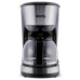 Кофеварка капельная Domfy metal DSM-CM301 1000Вт черный/серебристый