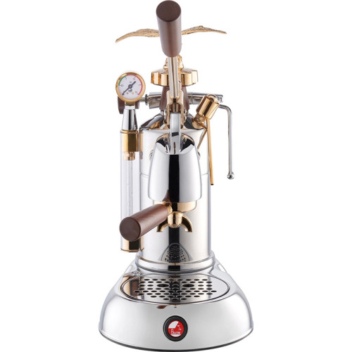 Кофемашина SMEG/ EXPO, Леверная кофемашина-эспрессо, нержавеющая сталь