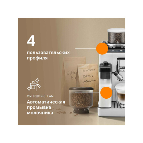 Кофемашина DeLonghi EXAM440.55.W (0132215473)