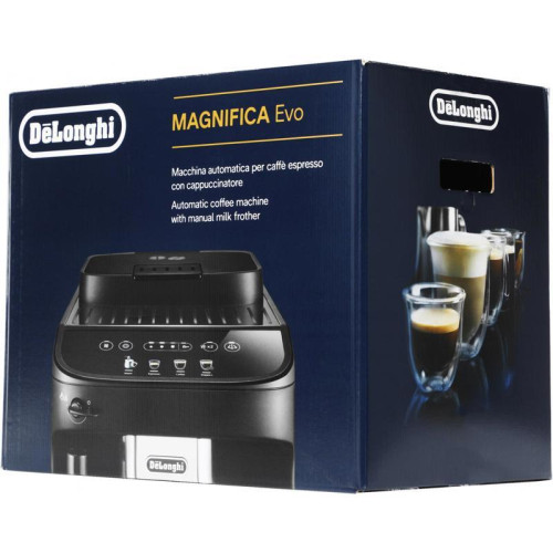 Кофемашина Delonghi Magnifica Evo ECAM290.22.B 1450Вт серебристый/черный Кофемашина Delonghi Magnifica Evo ECAM290.22.B 1450Вт серебристый/черный