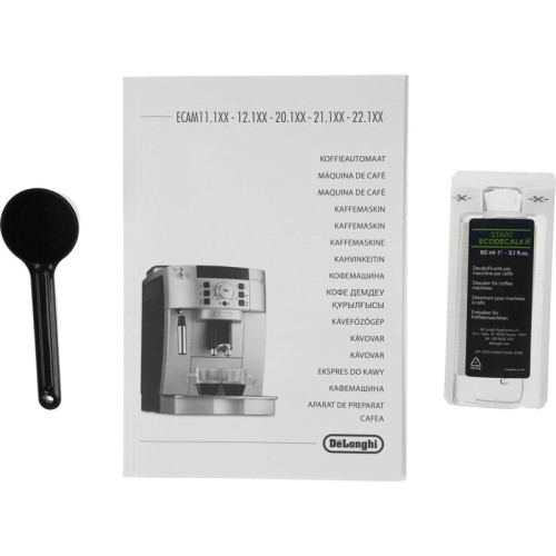 Кофемашина Delonghi Magnifica ECAM22.110.SB 1450Вт серебристый Кофемашина Delonghi Magnifica ECAM22.110.SB 1450Вт серебристый