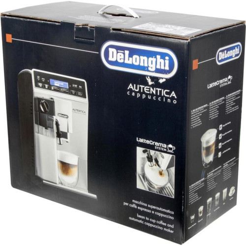 Кофемашина Delonghi Autentica ETAM29.660.SB 1450Вт серебристый/черный