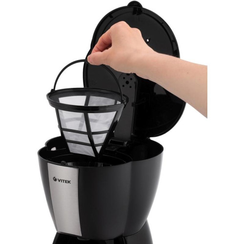Кофеварка капельная Vitek VT-1503 900Вт черный