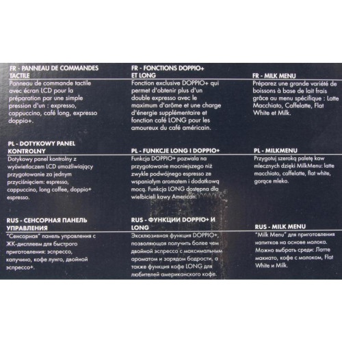 Кофемашина Delonghi Autentica ETAM29.660.SB 1450Вт серебристый/черный