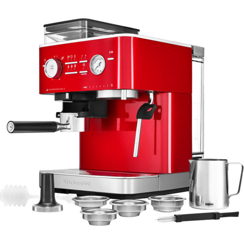 Полуавтоматическая кофемашина KitchenAid, цвет карамельное яблоко Полуавтоматическая кофемашина KitchenAid, цвет карамельное яблоко