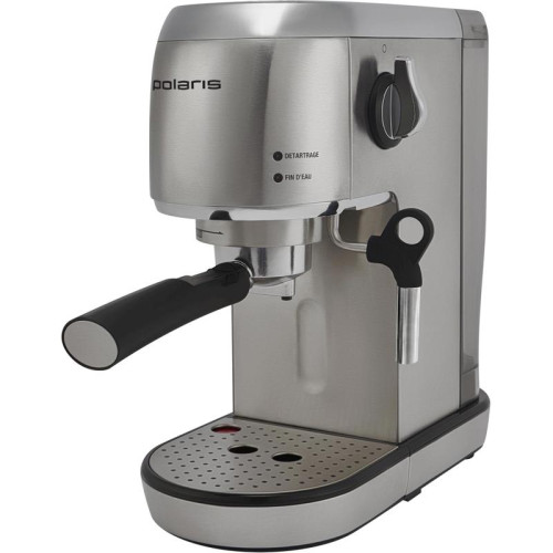 Кофеварка рожковая Polaris PCM 2001AE 1400Вт нержавеющая сталь