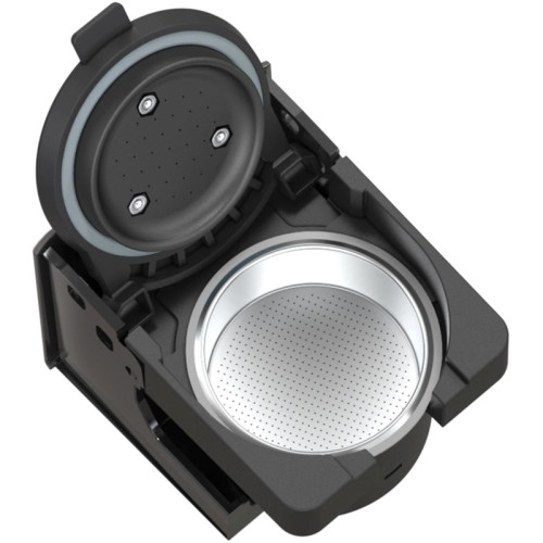 Кофеварка рожковая Polaris PCM 2038 3-in-1 1450Вт графитовый