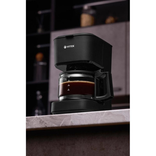 Кофеварка капельная Vitek VT-8386 630Вт черный
