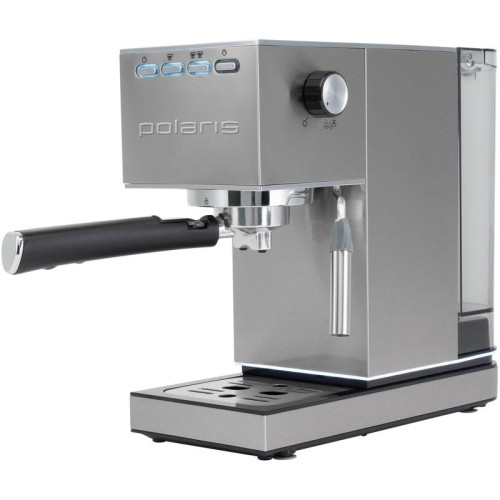 Кофеварка рожковая Polaris Adore Crema PCM 1542E 1350Вт нержавеющая сталь