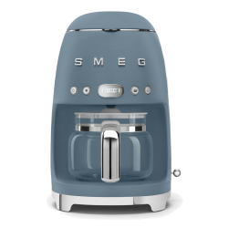 Капельная кофеварка SMEG, стиль 50-х годов, 10 чашек, 1.4 л, цвет синий шторм