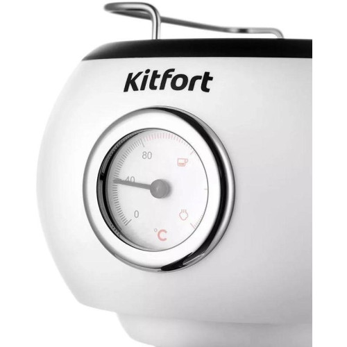 Кофеварка рожковая Kitfort КТ-7219 1100Вт белый