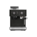Полуавтоматическая кофемашина KitchenAid, давление 15 бар, 15 уровней помола, объем резервуара для воды 2.5 л, автоматический капучинатор, одновременное приготовление двух чашек, индикатор наличия зерен, индикация уровня воды, цвет черный чугун