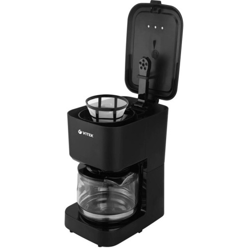 Кофеварка капельная Vitek VT-8386 630Вт черный