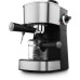 Кофеварка рожковая Polaris PCM 4008AL 800Вт нержавеющая сталь/черный