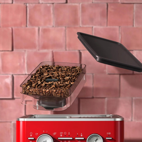 Полуавтоматическая кофемашина KitchenAid, цвет карамельное яблоко Полуавтоматическая кофемашина KitchenAid, цвет карамельное яблоко