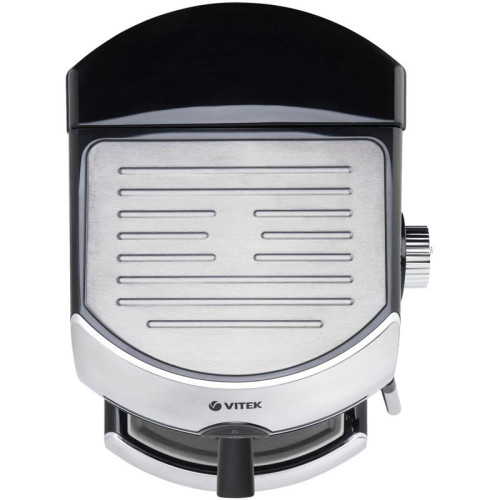 Кофеварка рожковая Vitek VT-1507 1050Вт серебристый/черный