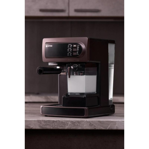 Кофеварка рожковая Vitek VT-1517 VT 1238Вт фиолетовый