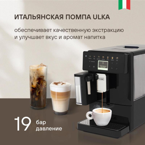 Кофемашина Rondell RDE-1116 1400Вт черный