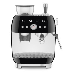 SMEG EGF03BLEU Кофемашина-эспрессо со встроенной кофемолкой, цвет черный