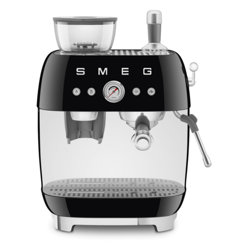 SMEG EGF03BLEU Кофемашина-эспрессо со встроенной кофемолкой, цвет черный