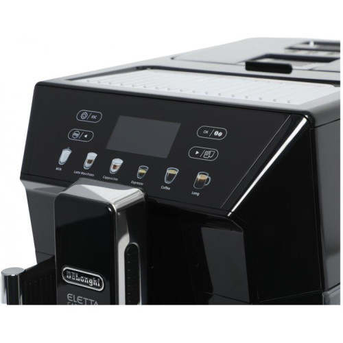 Кофемашина Delonghi Eletta Cappuccino Evo ECAM46.860.B 1450Вт черный/серебристый