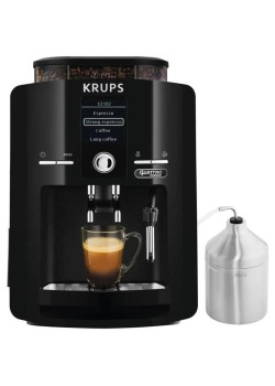 Кофемашина Krups Espresseria EA82F010 1450Вт черный/нержавеющая сталь