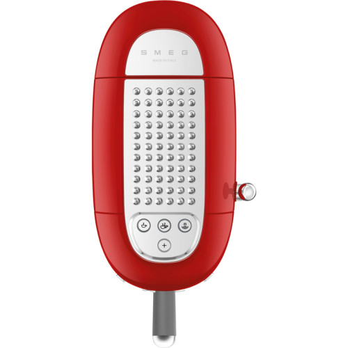 Ручная кофемашина Smeg, стиль 50-х, регулируемая температура кофе, давление 15 бар, емкость контейнера для воды 1.1 л, цвет красный