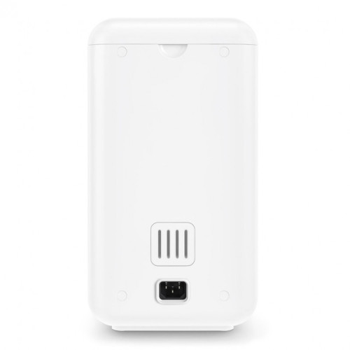 Автоматическая кофемашина, мощность 1350 Вт, регулируемый уровень помола, размер порции, жесткость воды, подсветка диспенсера, автоматическое выключение, кнопочное управление, объем резервуара 1.4 л, поддон для сбора капель, давление 19 бар, цвет белый