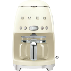 Капельная кофеварка, стиль 50-х годов, кремовая
