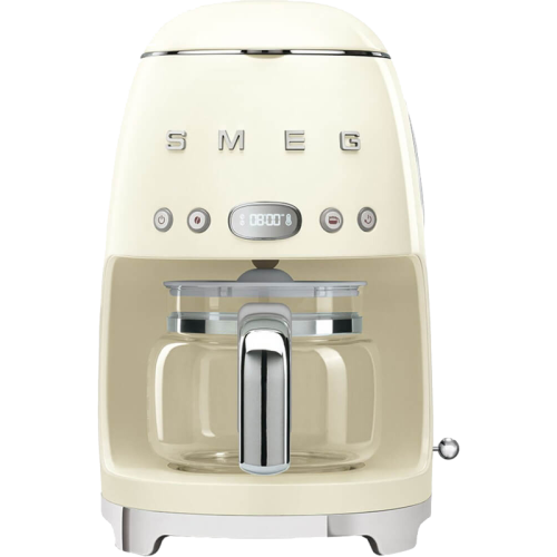 Капельная кофеварка, стиль 50-х годов, кремовая