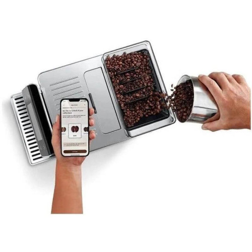 Кофемашина Delonghi ECAM630.55.SSM 1450Вт черный/серебристый