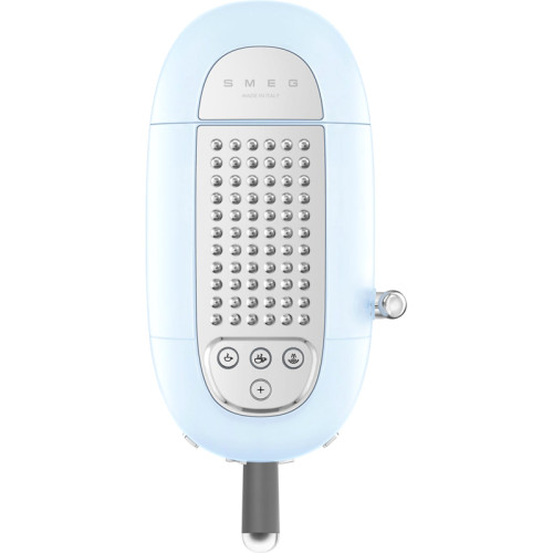 Ручная кофемашина Smeg, стиль 50-х, регулируемая температура кофе, давление 15 бар, емкость контейнера для воды 1.1 л, цвет пастельный голубой