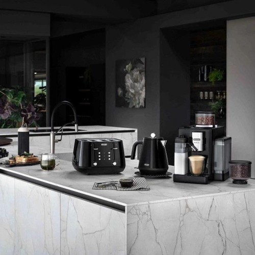 Кофемашина Delonghi Rivelia EXAM440.55.B 1450Вт серебристый/черный Кофемашина Delonghi Rivelia EXAM440.55.B 1450Вт серебристый/черный