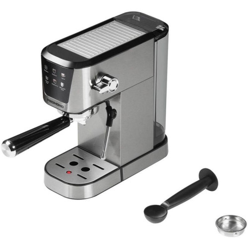 Кофеварка рожковая Редмонд CM716 1350Вт серебристый/черный