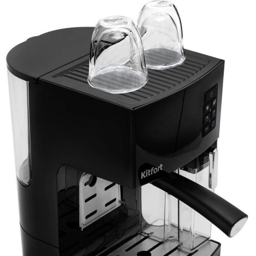 Кофеварка рожковая Kitfort КТ-743 1400Вт черный Кофеварка рожковая Kitfort КТ-743 1400Вт черный