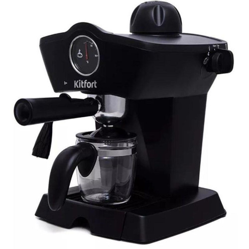 Кофеварка рожковая Kitfort КТ-706 800Вт черный