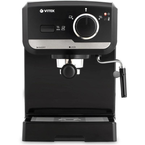 Кофеварка рожковая Vitek VT-1502 1050Вт черный