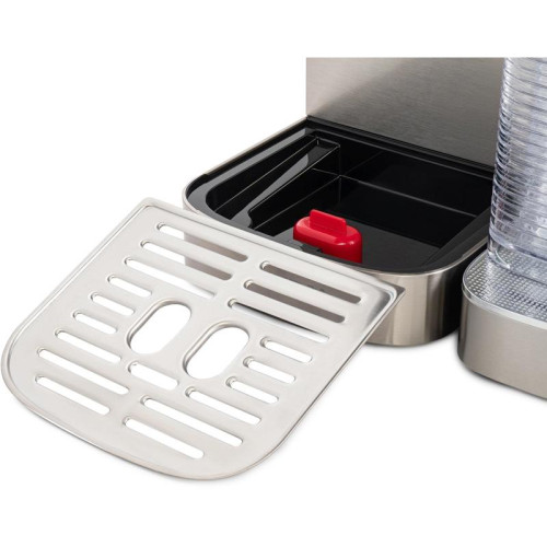 Кофеварка рожковая Hyundai HEM-9999 1350Вт серебристый