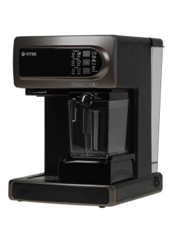Кофеварка рожковая Vitek VT-1517 BN 1238Вт коричневый