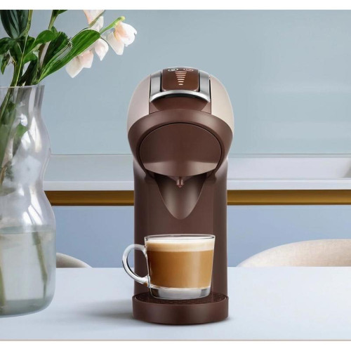 Кофемашина Kitfort КТ-7448 1400Вт коричневый/бежевый