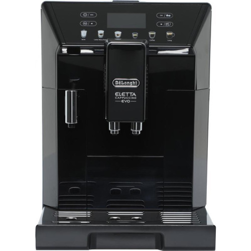 Кофемашина Delonghi Eletta Cappuccino Evo ECAM46.860.B 1450Вт черный/серебристый