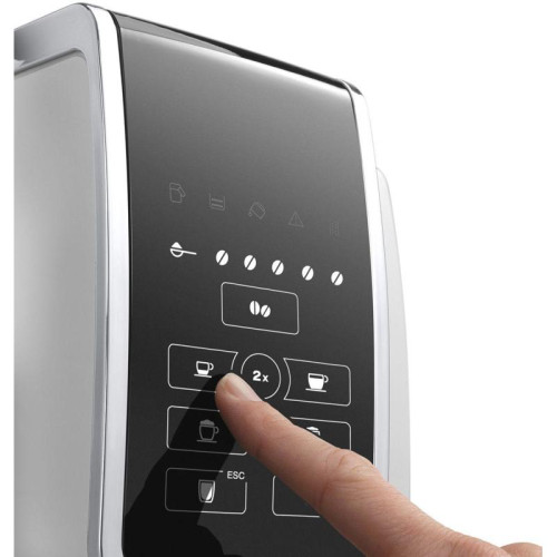 Кофемашина Delonghi Dinamica ECAM350.50.SB 1450Вт серебристый