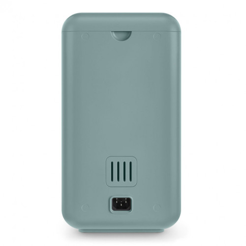 Автоматическая кофемашина, мощность 1350 Вт, регулируемый уровень помола, размер порции, жесткость воды, подсветка диспенсера, автоматическое выключение, кнопочное управление, объем резервуара 1.4 л, поддон для сбора капель, давление 19 бар, цвет изумрудн